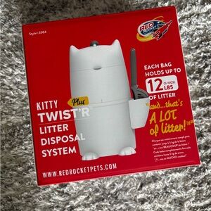 Red Rocket Kitty Twist'r Litter Disposal & REFILL bags